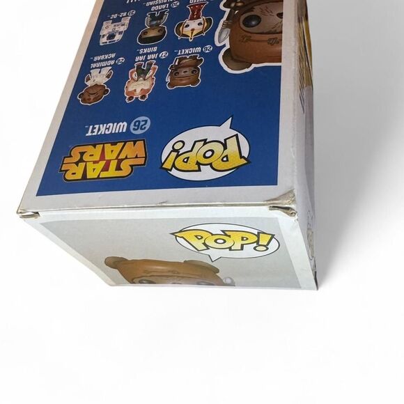 Funko Pop! Star Wars Wicket #26 Vinyl Bobble Head Collectible - Picture 5 of 8